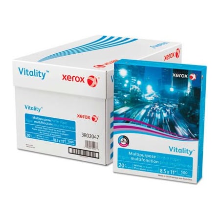 Xerox Copy Paper -  Business 4200 XER3R02047 - White - 8-1/2 x 11 - 20. lb - 5000 Sheets/Carton 3R2047